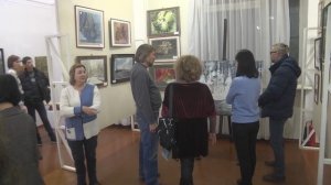В Таганрогском отделении Союза художников России открылась «Рождественская выставка»