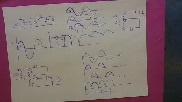 #18 Диоды. Практика. Выпрямители и диодные мосты. Схемы включения и как работают.