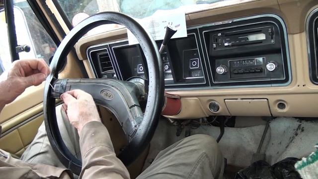 1977 F 250 Stitched Steering Wheel Cover Install смотреть онлайн