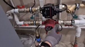 Котельная на газовом котле и бойлер косвенного нагрева.