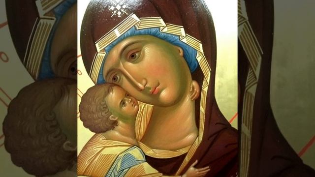 Канон к Богородице перед иконой Владимирская смотреть онлайн