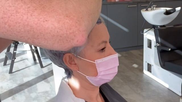 Depth and Sine Grey Hair Tutorial Using True Grey | Wella Professionals смотреть онлайн