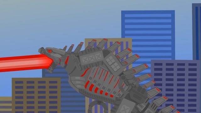 MECHA GODZILLA stk | Pivot Animator смотреть онлайн