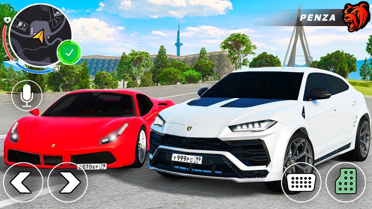 ТЕСТ ДРАЙВ ЛАМБОРГИНИ УРУС И ФЕРРАРИ 488! КАКАЯ ТАЧКА ЛУЧШЕ? ПУТЬ БОМЖА BLACK RUSSIA МУРКА смотреть онлайн