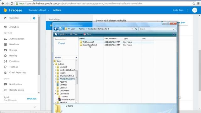 Android Google Firebase Cloud Messaging Initial Setup Part 1 смотреть онлайн
