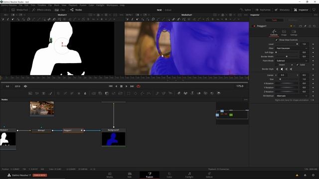 0070 Magic Mask и Fusion / Выделение обьектов в Davinci Resolve смотреть онлайн