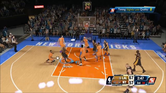NBA 2K14 100 Point Challenge - Kobe Bryant смотреть онлайн