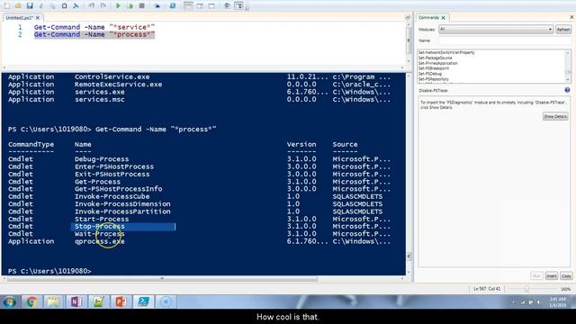 [Learning PowerShell Series] | Get Command and get help смотреть онлайн