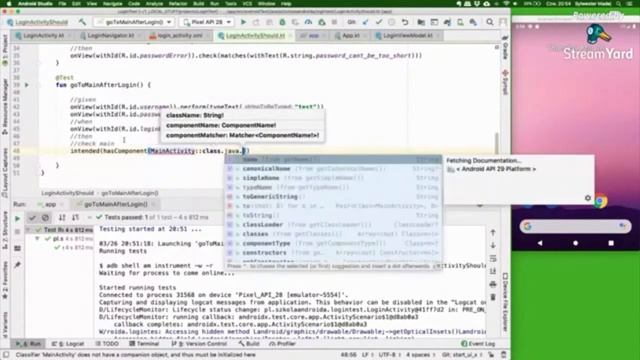 Android Testing 103: Testy UI w Espresso смотреть онлайн