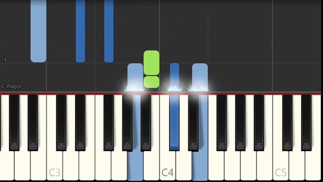How to play True by Yoari on Piano (Tutorial) смотреть онлайн