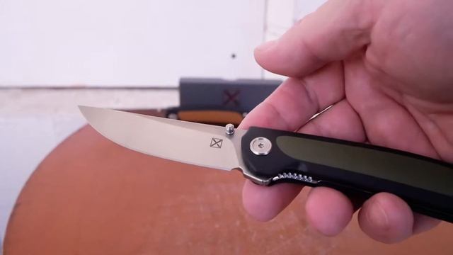Yon Xanadu YX636, 14C28N satin, G10, шарикоподшипник, EDC, Tactical смотреть онлайн