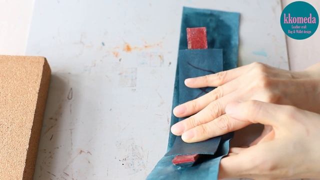 Bag handle making with useless leather / Leather craft technique смотреть онлайн