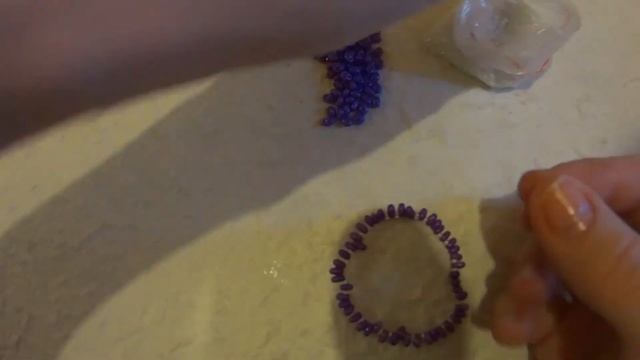 074 браслет из бисера и твинов, beaded and twin bracelet смотреть онлайн