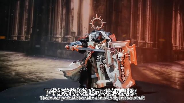 【DIY Cape】"Black Templars Bladeguard"! DIY custom robe set for Joytoy Warhammer 40,000! смотреть онлайн