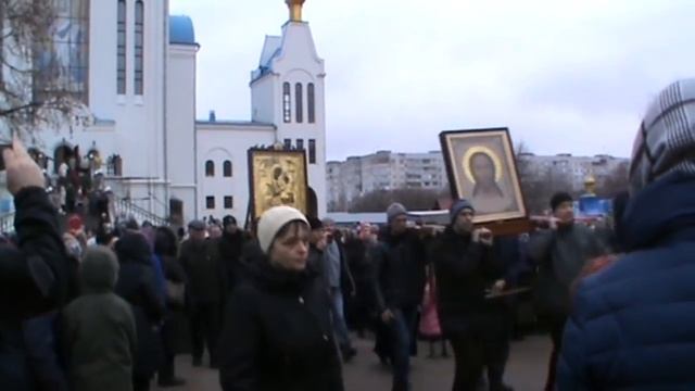 г.Чернигов. Крестный ход, 17 марта 2019 г. смотреть онлайн