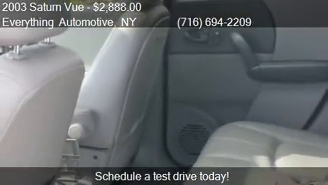 2003 Saturn Vue Base Fwd 4dr SUV for sale in Tonawanda, NY 1 смотреть онлайн
