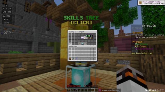 NEW MINECRAFT SKYBLOCK SERVER SERIES 2022! | | Minecraft Skyblock Server Java 1.19.2 | Enchanted [1 смотреть онлайн