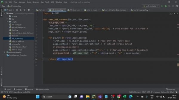 Chat GPT Use Case, How to Use Chat GPT, Chat GPT extract data from multiple PDFs, Bulk text to Data