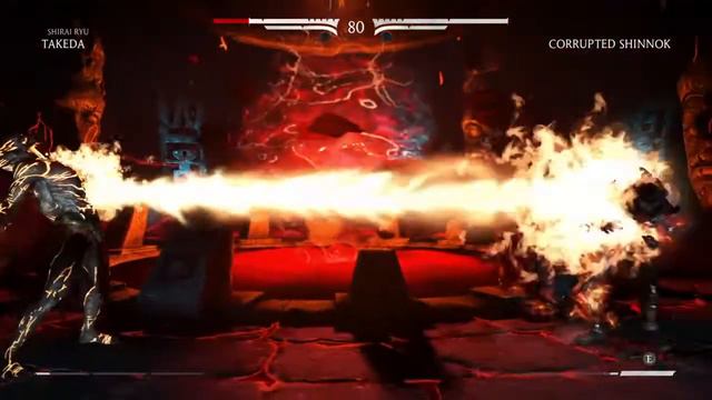 Corrupted Shinnok vs Takeda - MKX смотреть онлайн