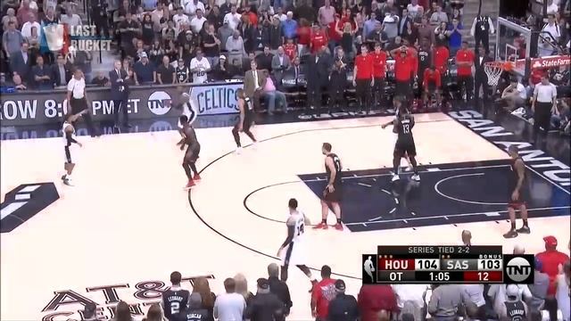 INTENSE Last Minutes | Houston Rockets vs San Antonio Spurs | Game 5 | 4th Overtime смотреть онлайн