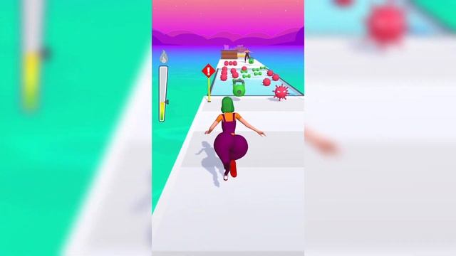 Butt Race Max New Level Game Walkthrough Android IOS Free Gameplay X165KSREW смотреть онлайн