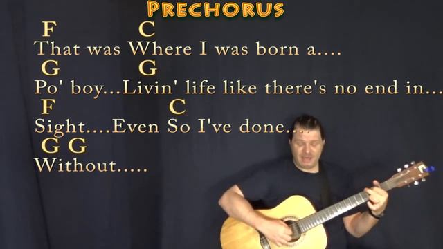 Brighter Days (JJ Grey) Fingerstyle Guitar Cover Lesson in C with Chords/Lyrics смотреть онлайн