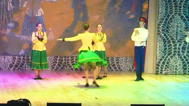 Ансамбль танца "Изумруд" Добринская ДШИ "Казачья Барыня" смотреть онлайн