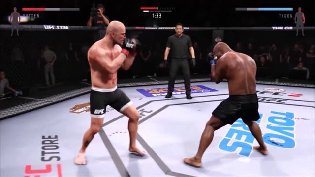 UFC 2 - Bas RUTTEN vs. IRON Mike TYSON смотреть онлайн