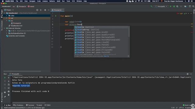 Programación en Kotlin: Variables смотреть онлайн
