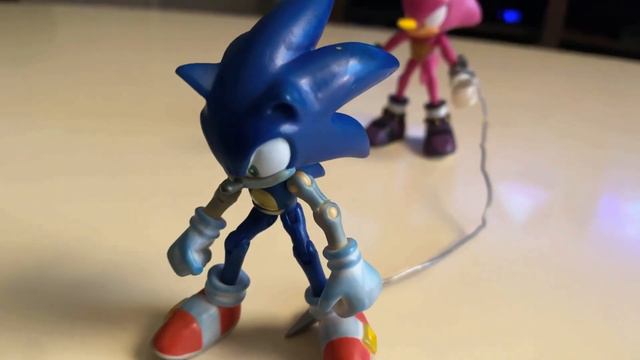 Sonic The Hedgehog Vs Espio The Chameleon #sonicthehedgehog #stopmotion #toys #sonicstopmotion