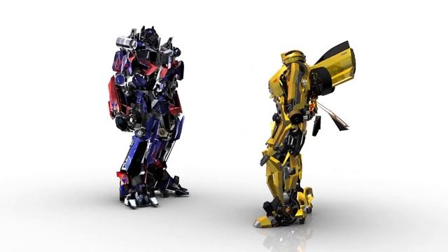 Autobots Optimus Prime, Bumblebee, Desepticon  | Fight Sceene, Martial Arts And Dance