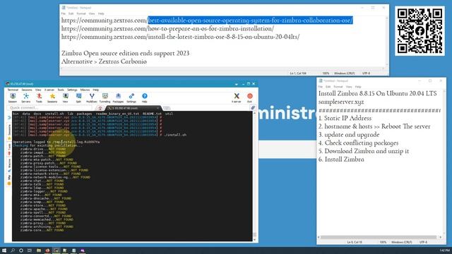 Zimbra 8 8 15 Installation On Ubuntu 20.04.5 LTS смотреть онлайн