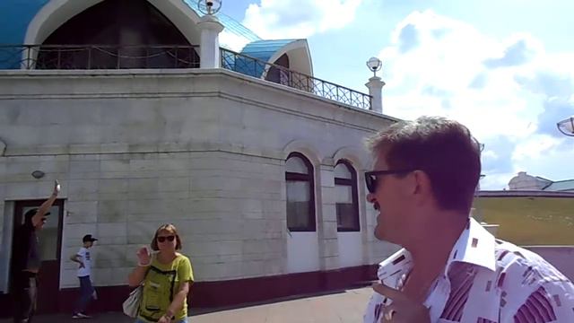Город Казань. Казанский Кремль. Мечеть Кол Шэриф. Здорово и красиво!!! смотреть онлайн