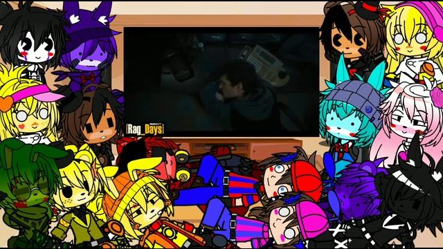 ФНАФ 1,2 И ДОП ПЕРСЫ РЕАГИРУЕТ НА | FNAF_DayZ_Trailer.mov (FNAF MOVIE PARODY by Rissy) | GACHA CLUB смотреть онлайн