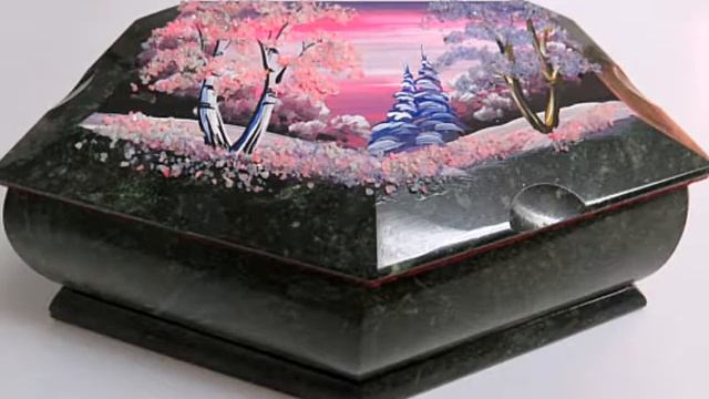 Шкатулки из камня .Сувенир Куса смотреть онлайн