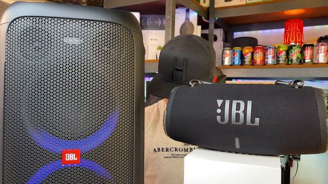 JBL Xtreme 3 vs JBL PartyBox 100 Sound Check - Bass Test смотреть онлайн