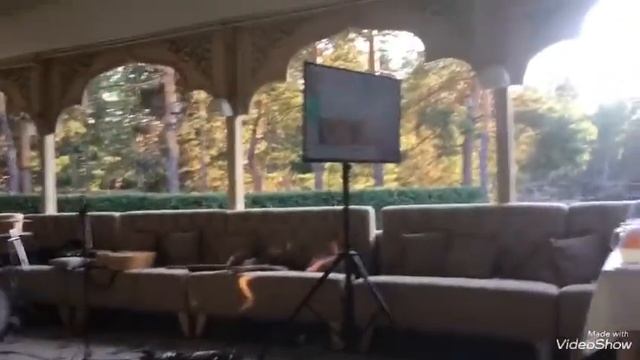 Запечённая нога ягнёнка- фирменное блюдо ресторана Шафран Челябинск.