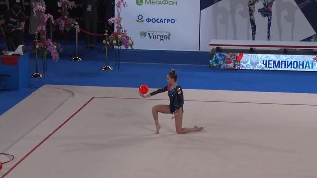 Arina Averina - Ball 24.20 AA Nationals 2020 смотреть онлайн