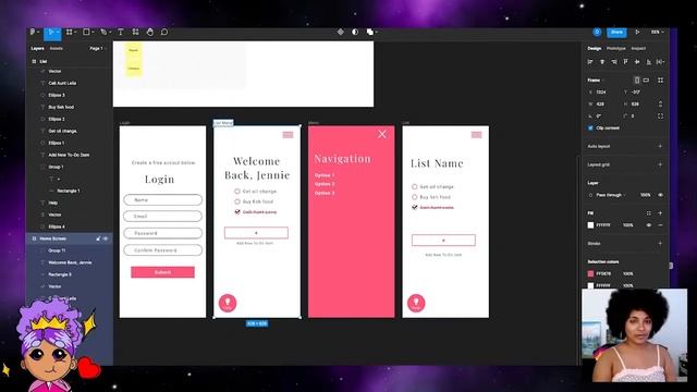 Figma Speed Art - Mobile To-Do List смотреть онлайн