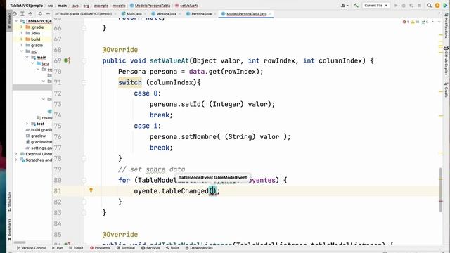 Java Swing MVC, TableModelListener. Programación Orientada a Objetos con Java смотреть онлайн