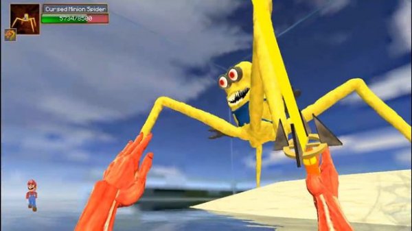Garry's Mod - Cursed Minion Spider!