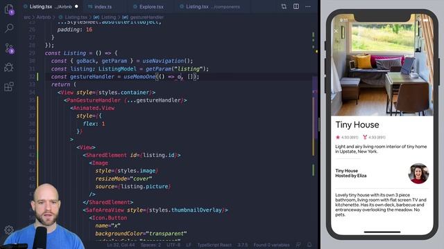 Airbnb Shared Transition - “Can it be done in React Native?” смотреть онлайн
