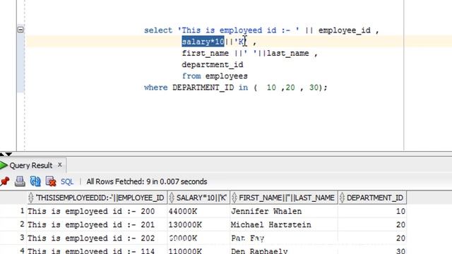 Tutorial#23 Learn How to combine two or more column/String using Concatenation Operator смотреть онлайн