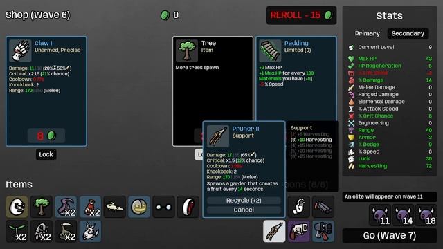 Brotato Danger Level 5 Arms Dealer - How to eh, totally win all the time with this guy!!! смотреть онлайн