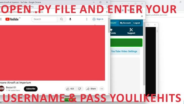 Youlikehits Unlimited Points || Youlikehits Bot Python смотреть онлайн