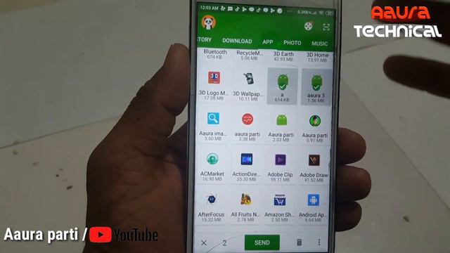Share Music & Transfer Files - Xender best file share Android app 2019 /Aaura Technical смотреть онлайн