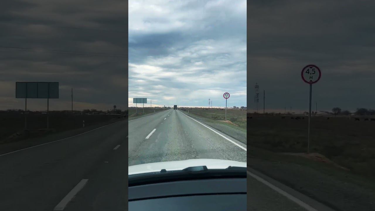 Калмыцкие степи. Из Астрахани в Сочи. #vlog #shorts смотреть онлайн