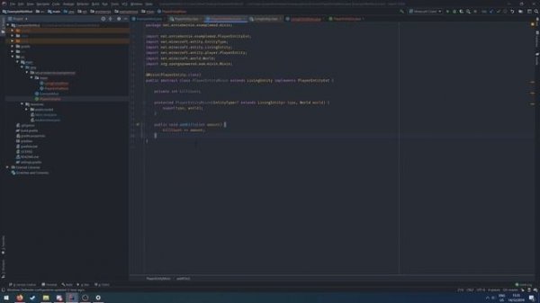 Minecraft Fabric Modding Tutorial! (Mixin and NBT data)