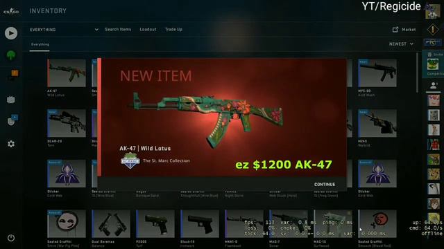 TOP 5 AK47 | WILD LOTUS SUCCESSFUL TRADEUPS смотреть онлайн