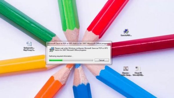 Convert Word to PDF Using MS Office 2007